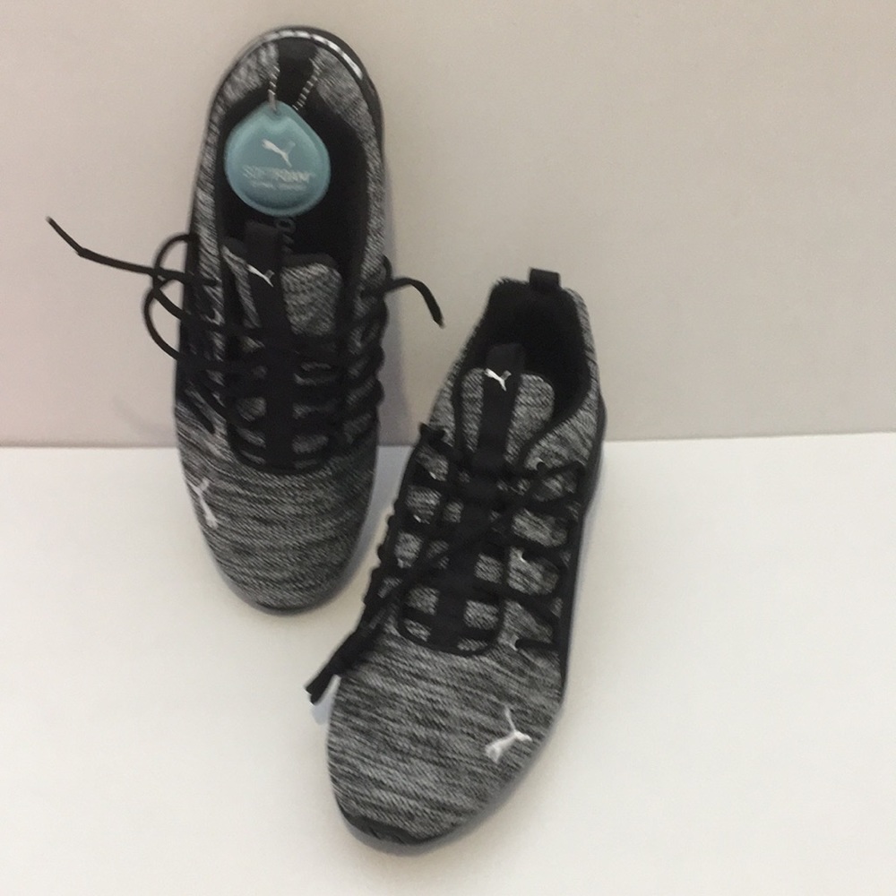 Men’s Axelion running shoes mesh Black/white